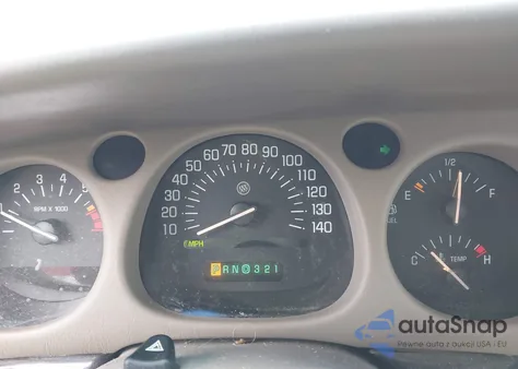 2003 Buick Lesabre Limited из США, поврежденный, VIN 1G4HR54K23U213400